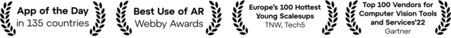 Awards and recognition Sketchar has received for its computer vision and augmented reality work